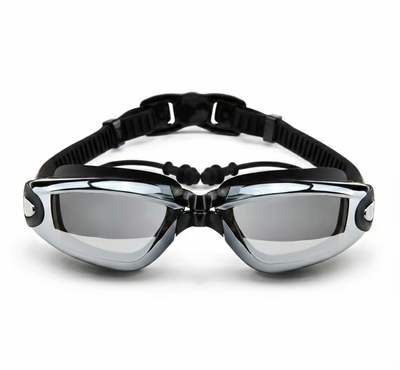 Zwembril op Sterkte Smoke met Oordoppen