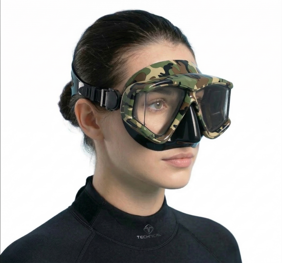 Snorkelbril op Sterkte Camouflage